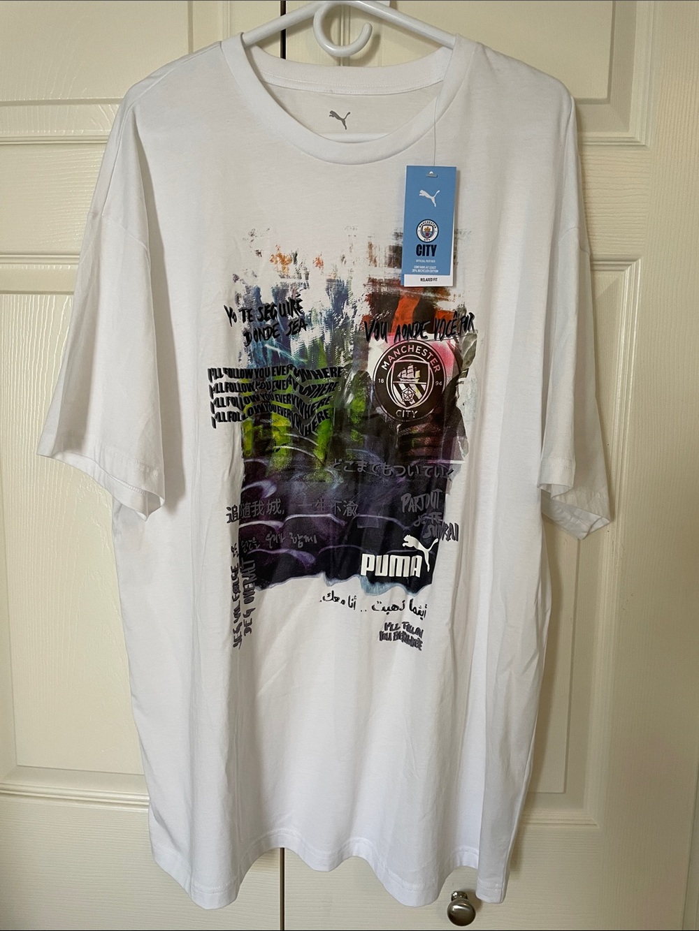 Men’s Puma Manchester City T-Shirt